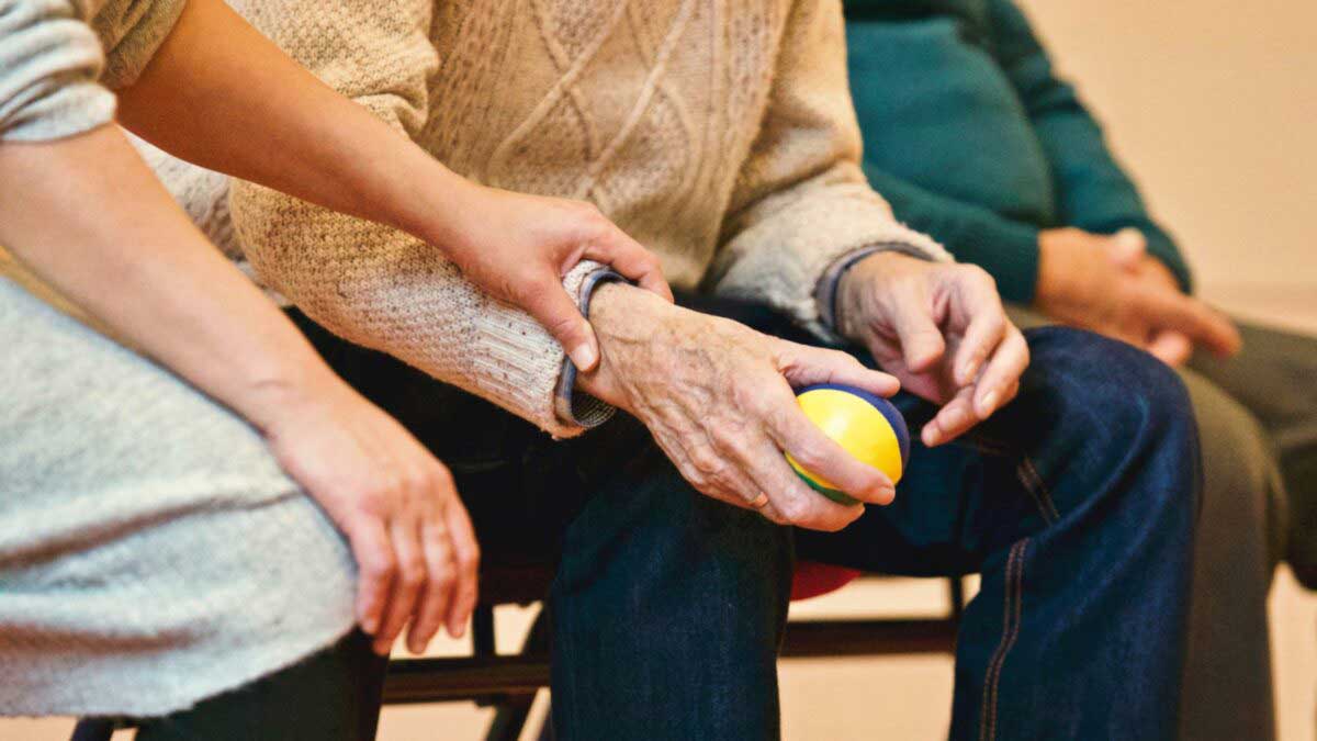 Elderly persons in aged care